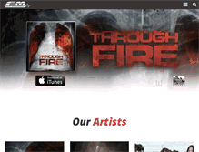 Tablet Screenshot of fmmusicmanagement.com